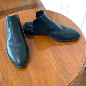 Lucky Brand Black Mules Sz 8.5 Like New